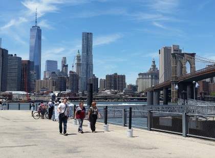 Views from Brooklyn Bridge Park