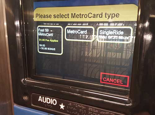 Metrocard Type