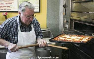 Di Fara Pizza run by Dom