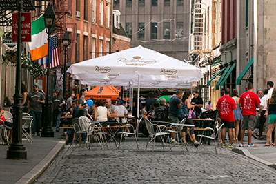 The street scene on Stone Street