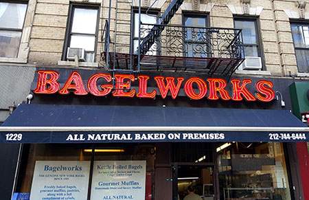 Bagel Works on the Upper East Side