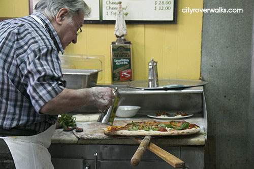 Dom and the art of making pizza