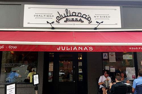 Juliana's Pizza on Old Fulton Street